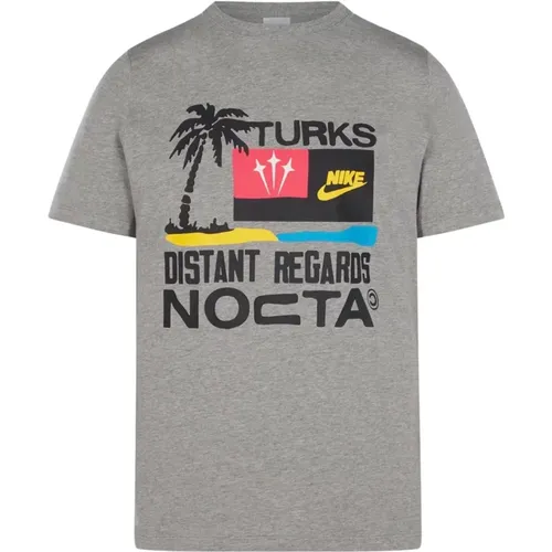 Limited Edition Souvenir Cactus T-shirt Grey , male, Sizes: L, S, 2XL, M - Nike - Modalova