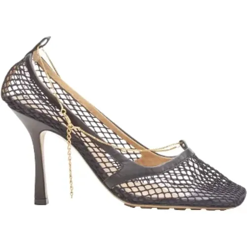 Pre-owned Fabric heels , female, Sizes: 5 1/2 UK - Bottega Veneta Vintage - Modalova