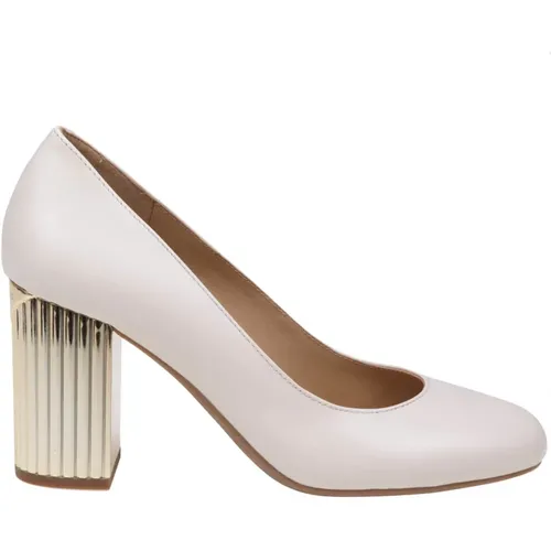 Womens Shoes Pumps Light Cream Ss24 , female, Sizes: 3 1/2 UK, 3 UK, 4 1/2 UK - Michael Kors - Modalova