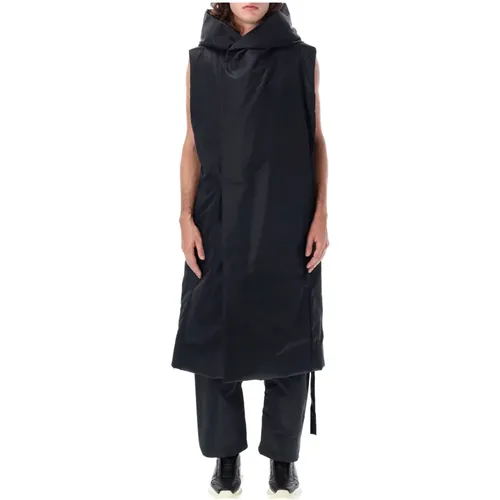 Hooded Liner - Stylish and Functional , male, Sizes: XL, L - Rick Owens - Modalova