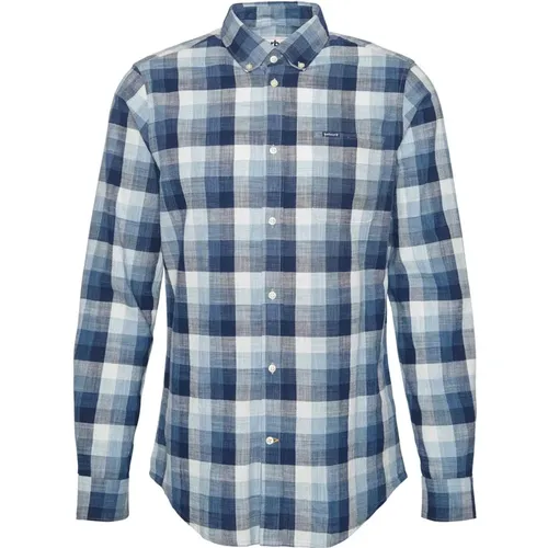 Blaues Casual Baumwollhemd Barbour - Barbour - Modalova