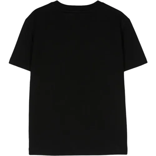 Schwarzes Logo T-Shirt , Damen, Größe: M - Just Cavalli - Modalova