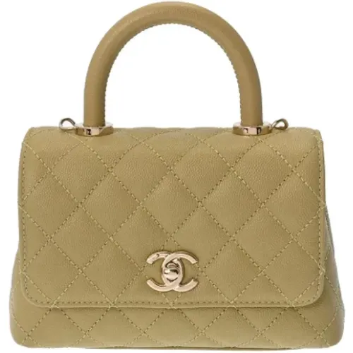 Pre-owned Leather chanel-bags , female, Sizes: ONE SIZE - Chanel Vintage - Modalova