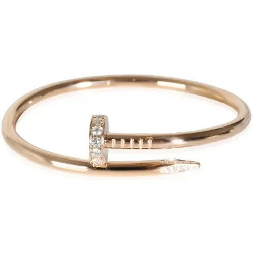 Pre-owned Rose Gold bracelets , female, Sizes: ONE SIZE - Cartier Vintage - Modalova