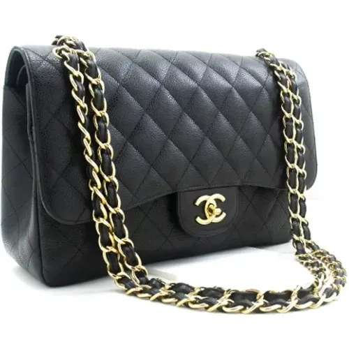 Pre-owned Leather chanel-bags , female, Sizes: ONE SIZE - Chanel Vintage - Modalova