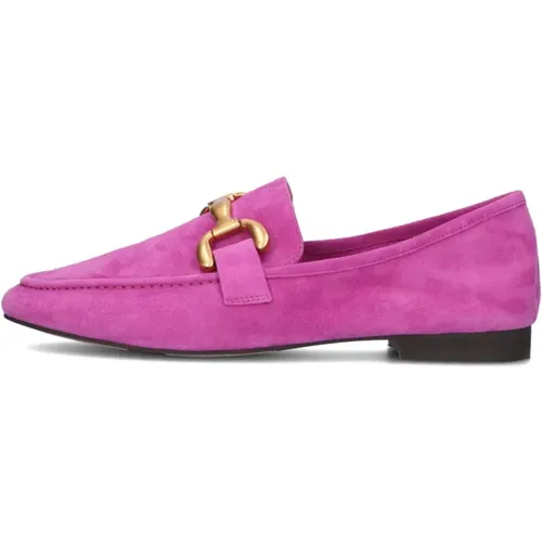 Loafer with Gold Detail , female, Sizes: 5 UK - Bibi Lou - Modalova