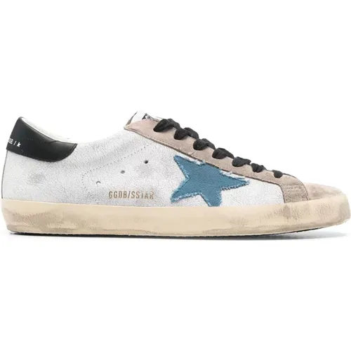 Sneakers with Star Detail , male, Sizes: 5 UK, 7 UK, 6 UK - Golden Goose - Modalova