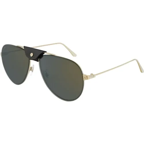 Ct0166S Stylish Sunglasses , unisex, Sizes: 60 MM - Cartier - Modalova