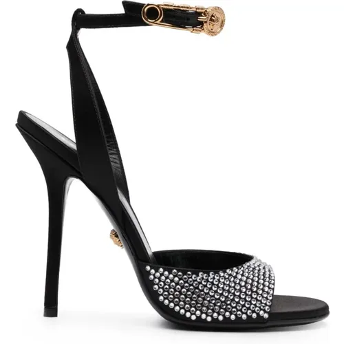 Elegant Shoes , female, Sizes: 7 UK, 3 UK - Versace - Modalova