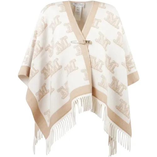 Stilvolles Vanilla Cape Wrap Poncho - Max Mara - Modalova