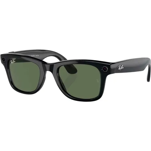 Classic Wayfarer Sunglasses /Green , unisex, Sizes: 50 MM - Ray-Ban - Modalova