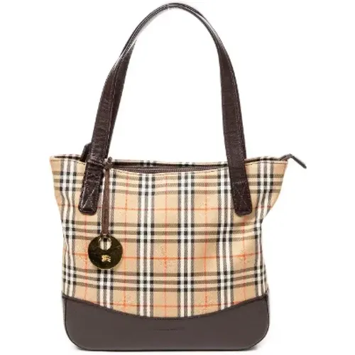 Pre-owned Canvas totes , female, Sizes: ONE SIZE - Burberry Vintage - Modalova