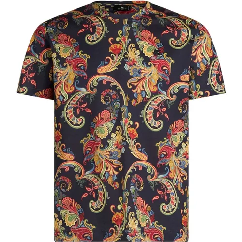 Stylisches Herren T-Shirt für den Alltag , Herren, Größe: XL - ETRO - Modalova