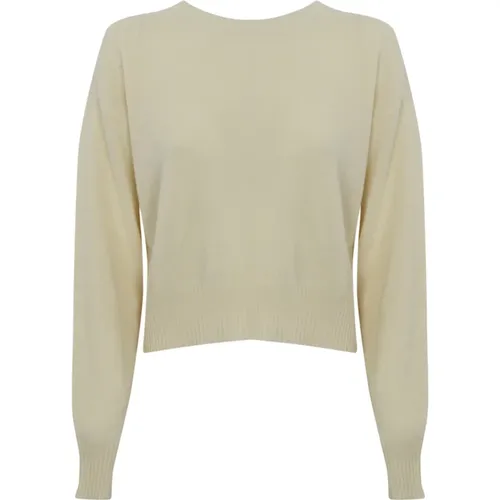 Eco-Cashmere Langarm Pullover , Damen, Größe: XS - Twinset - Modalova