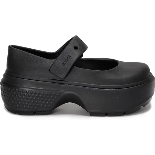 Mary Jane Platform Shoes , female, Sizes: 6 UK, 5 UK - Crocs - Modalova