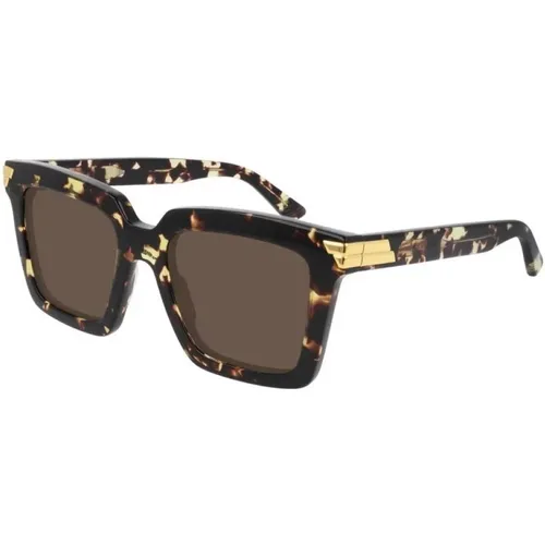 Havana Sunglasses Bv1005S , female, Sizes: 53 MM - Bottega Veneta - Modalova