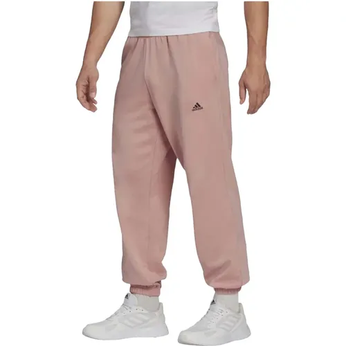 Essentials FeelVivid Lange Hose , Herren, Größe: L - Adidas - Modalova