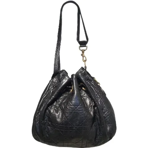 Pre-owned Leather dior-bags , female, Sizes: ONE SIZE - Dior Vintage - Modalova