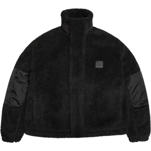 Kofu Fleece Jacket , male, Sizes: S, M - Rains - Modalova
