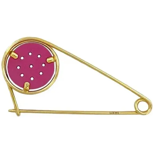 Pre-owned Metal brooches , female, Sizes: ONE SIZE - Loewe Pre-owned - Modalova