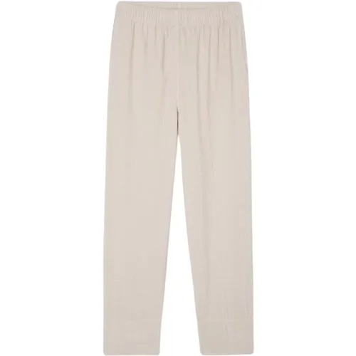 Ecru Padow Corduroy Trousers , female, Sizes: S, XS, M - American vintage - Modalova