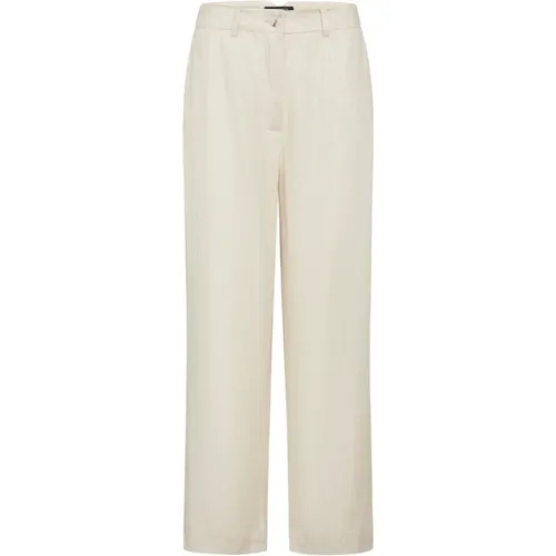 Wide Trousers , female, Sizes: L, XL, 2XL, S - Bruuns Bazaar - Modalova