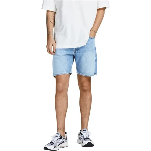 Jeans-Shorts , Herren, Größe: S - jack & jones - Modalova