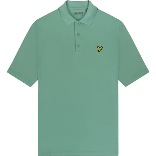 Golf Tech Polo Shirt , Herren, Größe: L - Lyle & Scott - Modalova