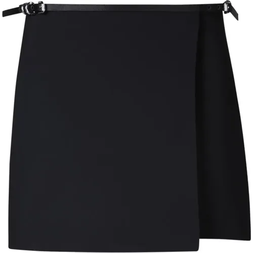Mini Skirt with Voyou Details , female, Sizes: XS, S - Givenchy - Modalova