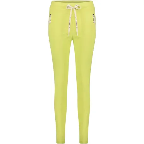 Limette Technische Jersey Hose , Damen, Größe: XL - Jane Lushka - Modalova