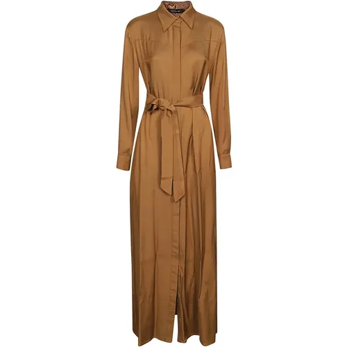 Deserto Long Dress , female, Sizes: XS, L, S - Federica Tosi - Modalova
