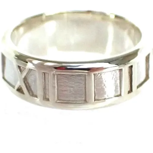 Pre-owned Silver rings , female, Sizes: ONE SIZE - Tiffany & Co. Pre-owned - Modalova