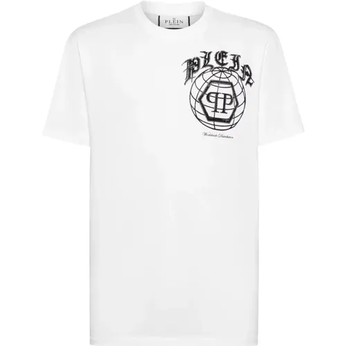 Logo T-shirt and Polo , male, Sizes: M, L, XL, S - Philipp Plein - Modalova