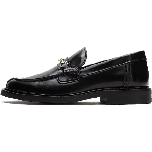 Schwarze Polido Loafer Schuhe - Filling Pieces - Modalova