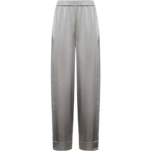 Chic Trousers , female, Sizes: S, M, XS, L - Blanca Vita - Modalova