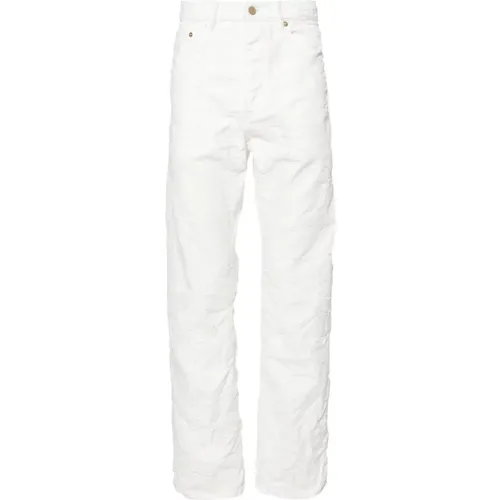 Classic Cotton Straight Jeans , male, Sizes: W33, W30, W34, W31 - Purple Brand - Modalova