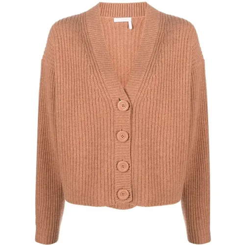 Cardigan , female, Sizes: L, XL, XS - See by Chloé - Modalova