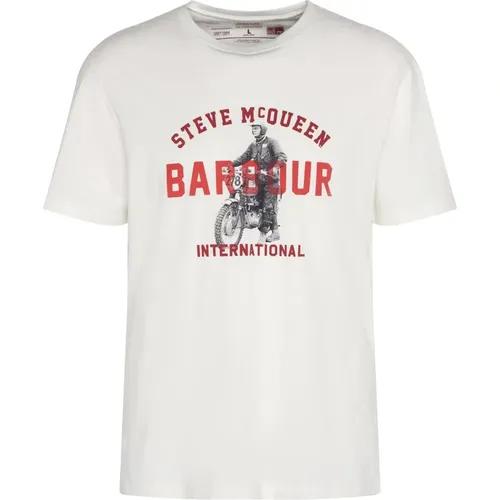 Speedway T-Shirt Whisper - Barbour - Modalova