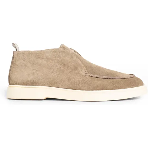 Cashmere Lead Sneakers Eva Sole , male, Sizes: 10 UK, 8 UK, 11 UK, 9 UK, 6 UK - Officine Creative - Modalova