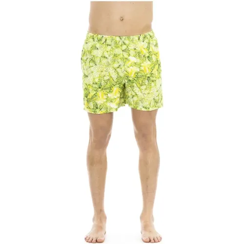 Elegante Strandmode - Badehose - Distinktes Muster , Herren, Größe: 2XL - Just Cavalli - Modalova