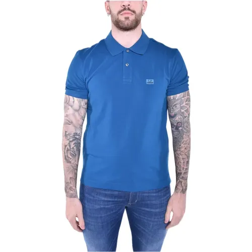 Polo Shirts , Herren, Größe: L - C.P. Company - Modalova