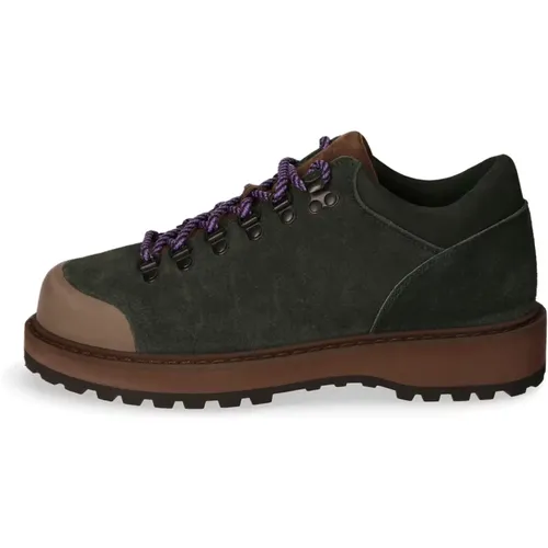 Suede Low-Top Boot Waterproof Lightweight , male, Sizes: 8 UK - Diemme - Modalova