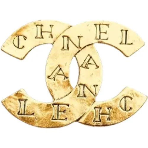 Pre-owned Gold chanel-jewelry , female, Sizes: ONE SIZE - Chanel Vintage - Modalova