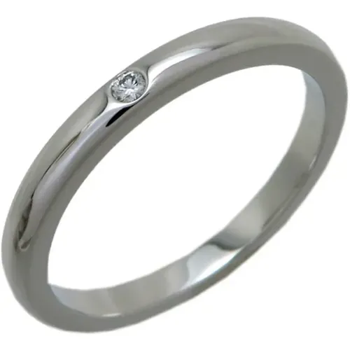 Pre-owned Platinum rings , female, Sizes: ONE SIZE - Tiffany & Co. Pre-owned - Modalova