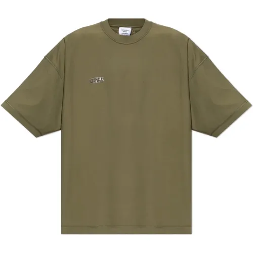 Logo T-shirt , Herren, Größe: S - Vetements - Modalova