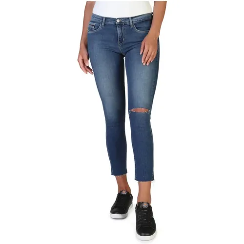 Cropped Jeans , Damen, Größe: W30 - Calvin Klein - Modalova