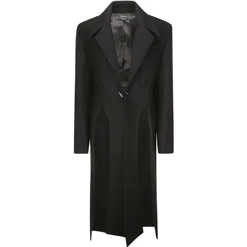 Stylish Coat Ma0166 , female, Sizes: S, M - Mugler - Modalova