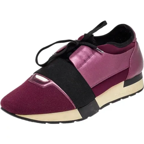 Pre-owned Canvas sneakers , female, Sizes: 7 UK - Balenciaga Vintage - Modalova