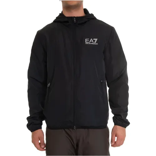 Windbreaker jacket , Herren, Größe: 2XL - Emporio Armani EA7 - Modalova