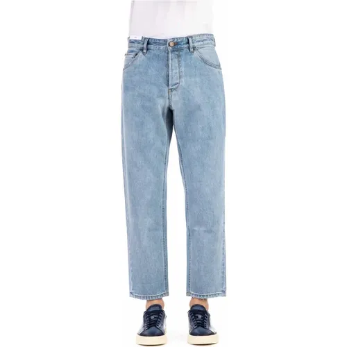 Moderne entspannte Passform Denim Jeans , Herren, Größe: W30 - PT Torino - Modalova